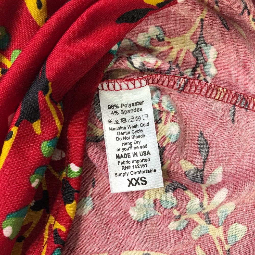 LuLaRoe Randy Raglan T-shirt - Picture 7 of 8